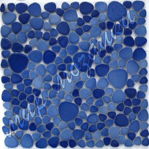 Синяя керамическая мозаика 1701