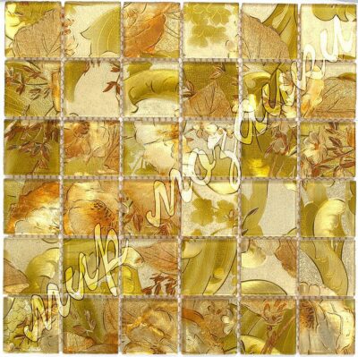 Мозаика из стекла принт из листов 7809