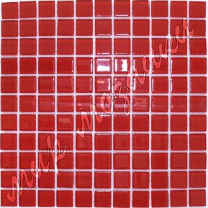 Красная мозаика из стекла A28