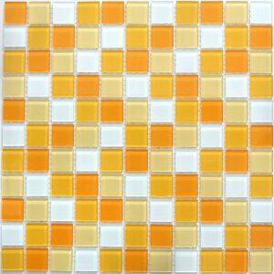 Желто-оранжевая мозаика из стекла A2