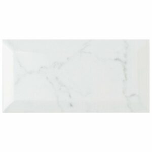 Белая плитка кабанчик под мрамор 100х200 Mirmozaiki.Kz купить в алматы