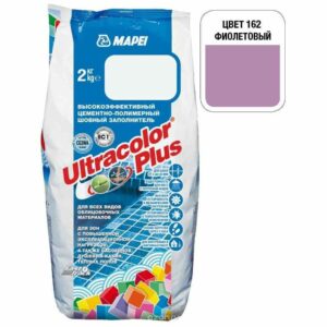 Фиолетовая затирка Mapei "Ultracolor Plus" (162)