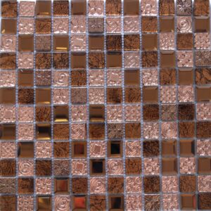 Стеклянная мозаика бронза JB 2313