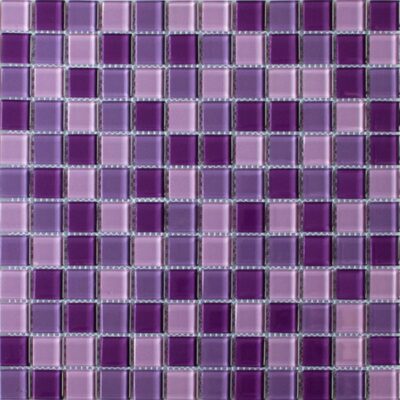 Фиолетовая мозаика из стекла A12