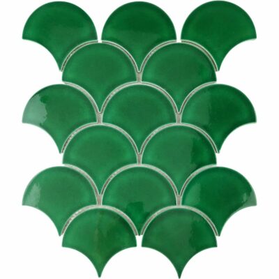 Зеленая мозаика чешуя ХL8521