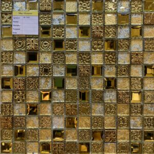 Золотая зеркальная мозаика JB 2305