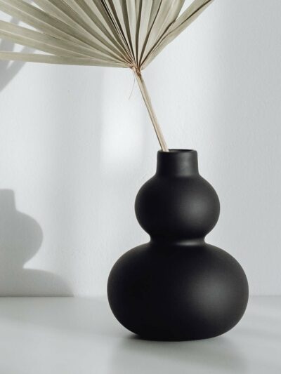 Abstract ceramic vase