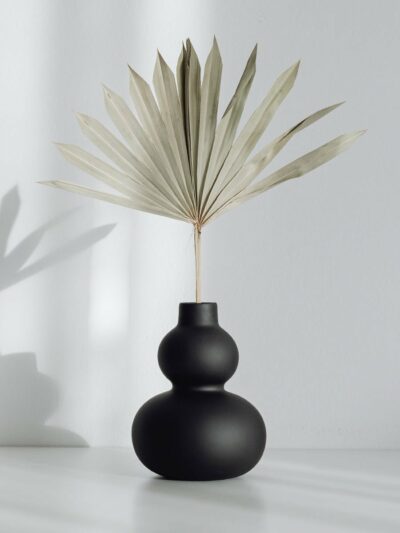 Abstract ceramic vase