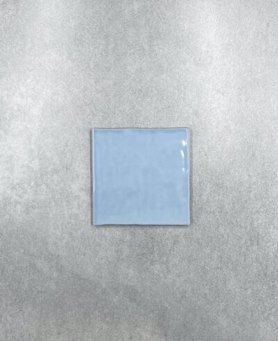 Голубая рельефная квадратная плитка 12.5x12.5