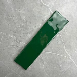 Зеленая рельефная плитка кабанчик