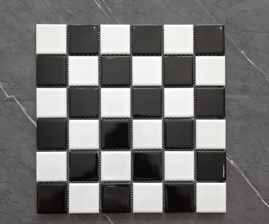 Пикси чб керамическая мозаика 48х48 мат
