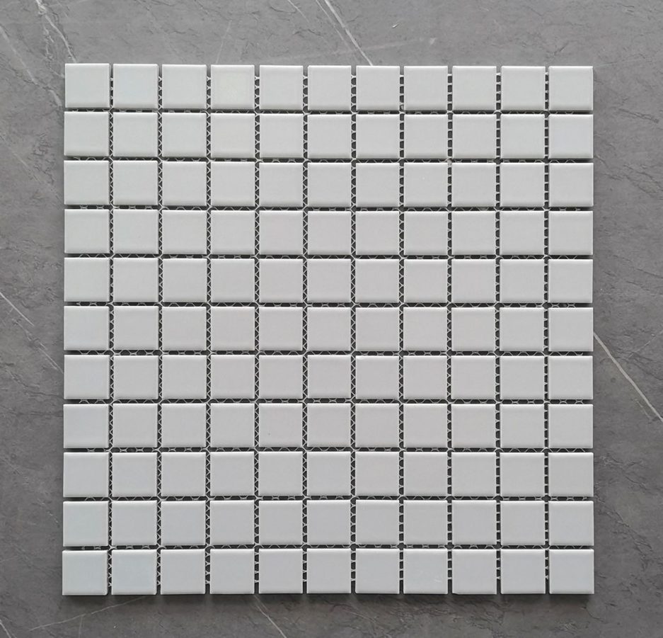 Пикси серая керамическая мозаика 25х25