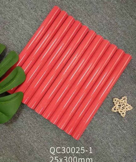 Красная плитка бамбук QC30025-1