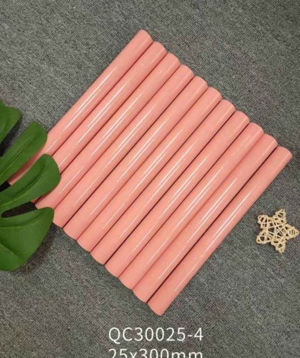Розовая плитка бамбук QC30025-4