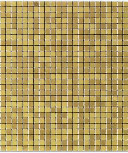 Золотая мозаика из металла квадрат пикси